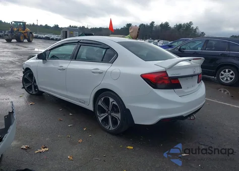 2015 Honda Civic Si z USA, uszkodzony, nr VIN 2HGFB6E50FH708606